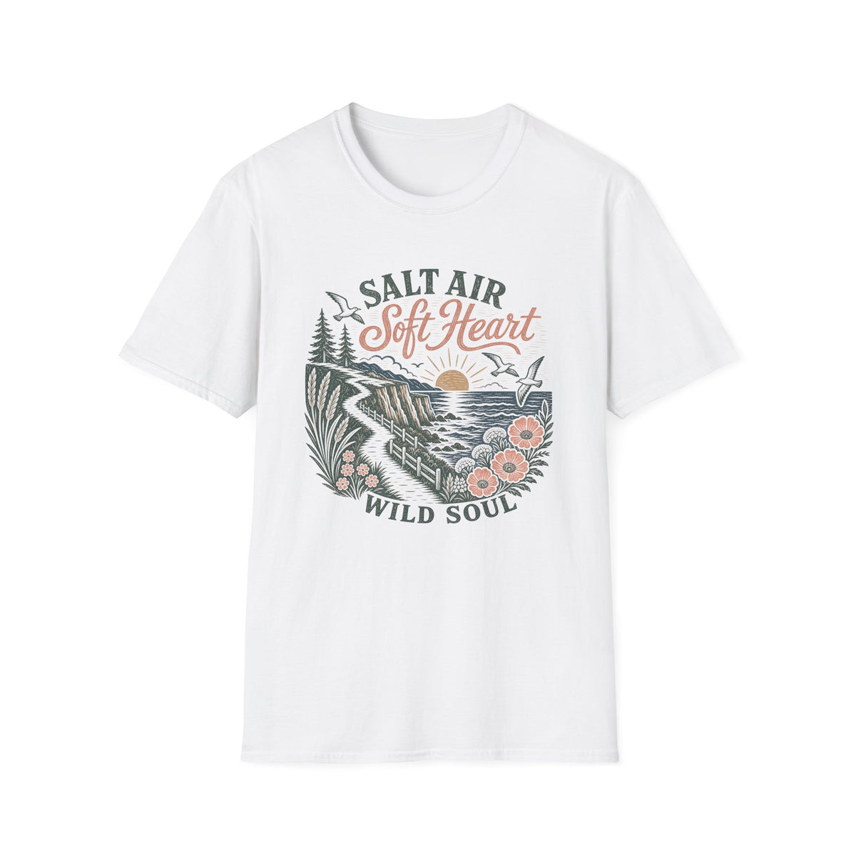Salt Air Soft Heart T-Shirt