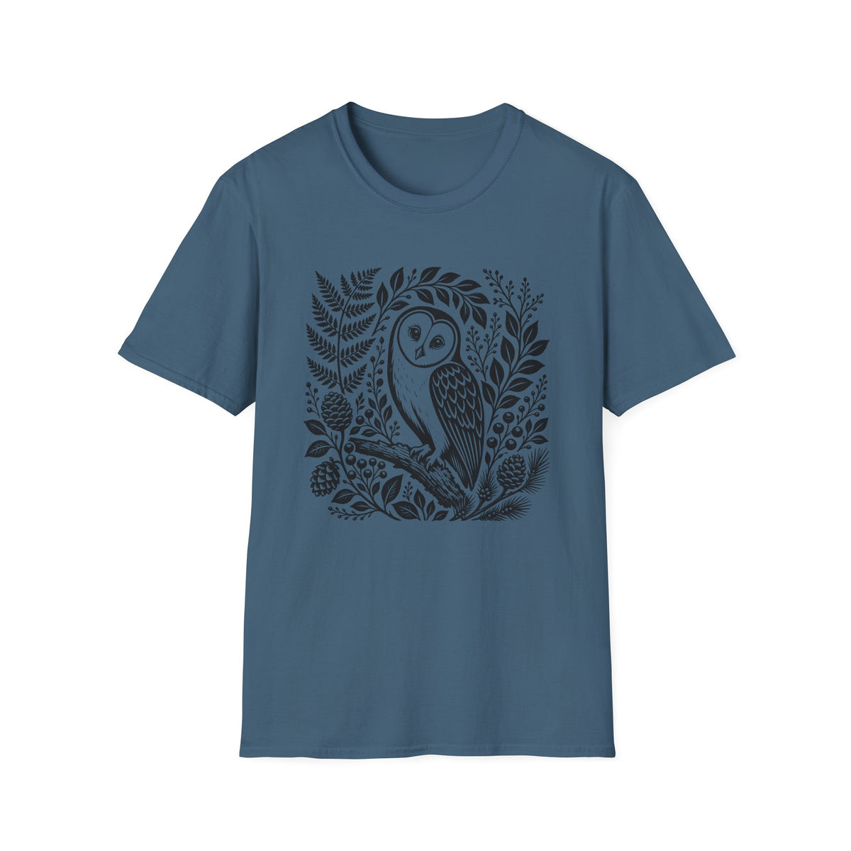Woodblock Owl T-Shirt