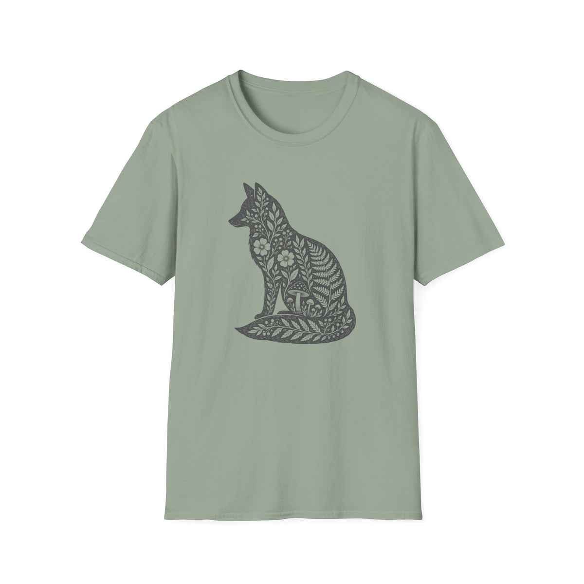 Folk Art Fox T-Shirt