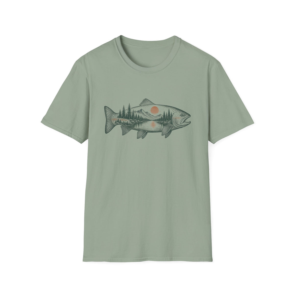 Trout Silhouette T-Shirt