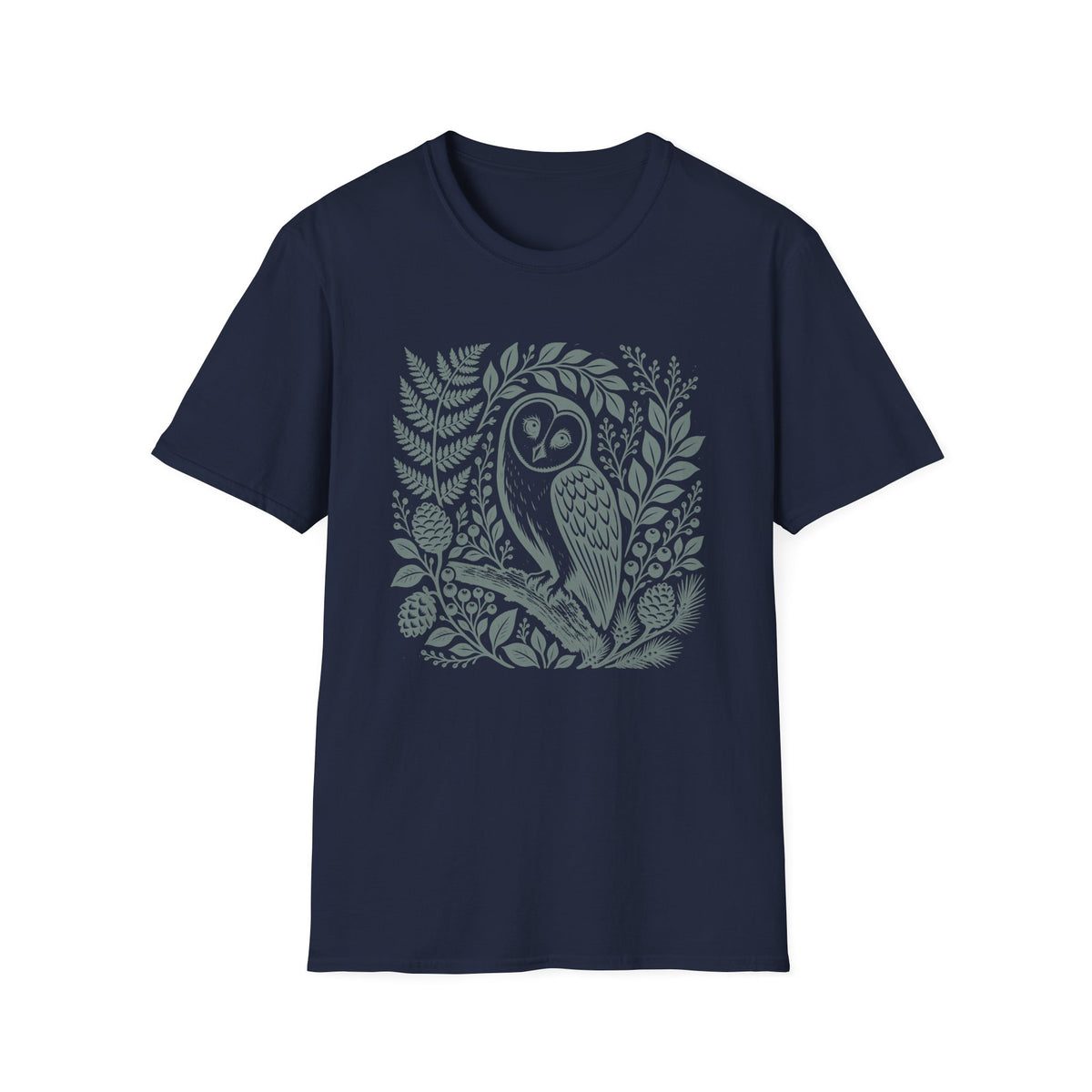 Woodblock Owl T-Shirt