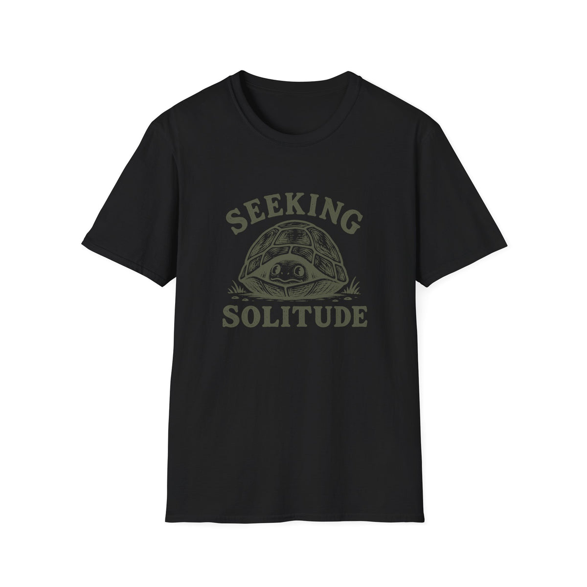 Turtle Seeking Solitude T-Shirt