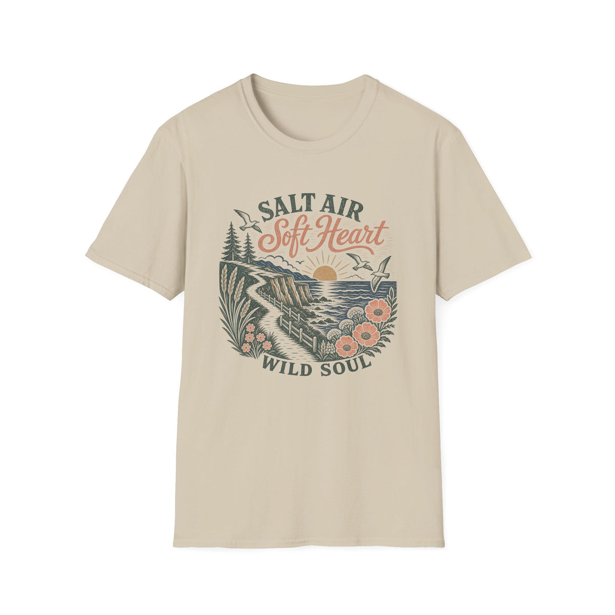 Salt Air Soft Heart T-Shirt