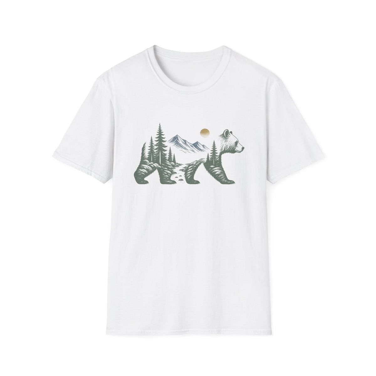 Bear Silhouette T-Shirt