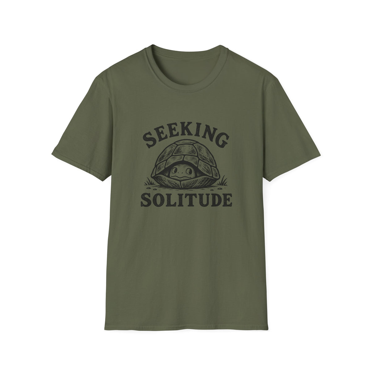 Turtle Seeking Solitude T-Shirt