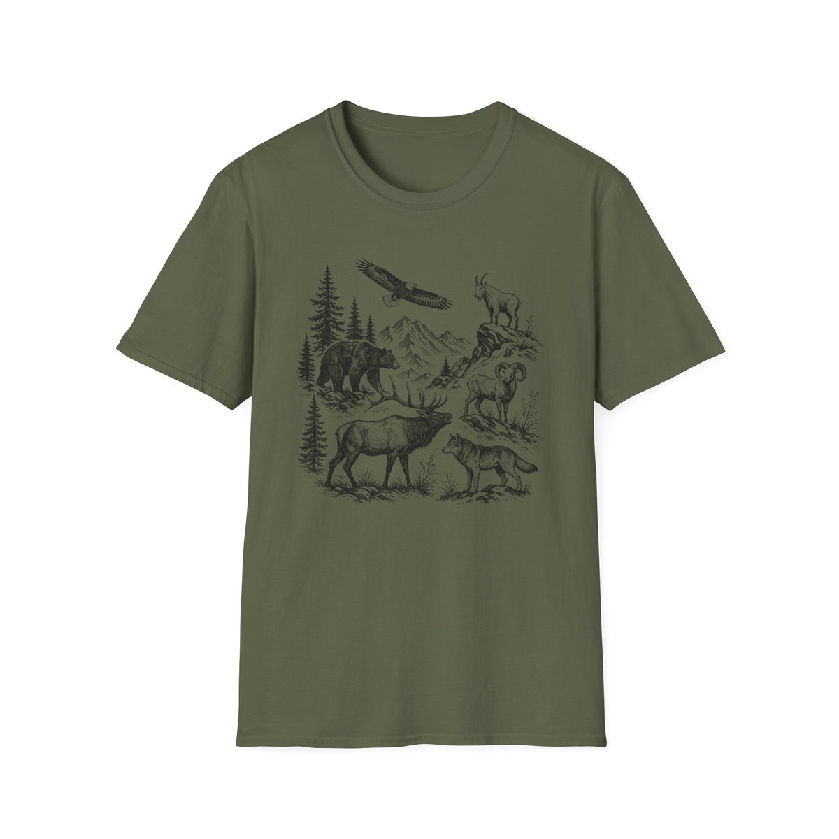Mountain Animals T-Shirt