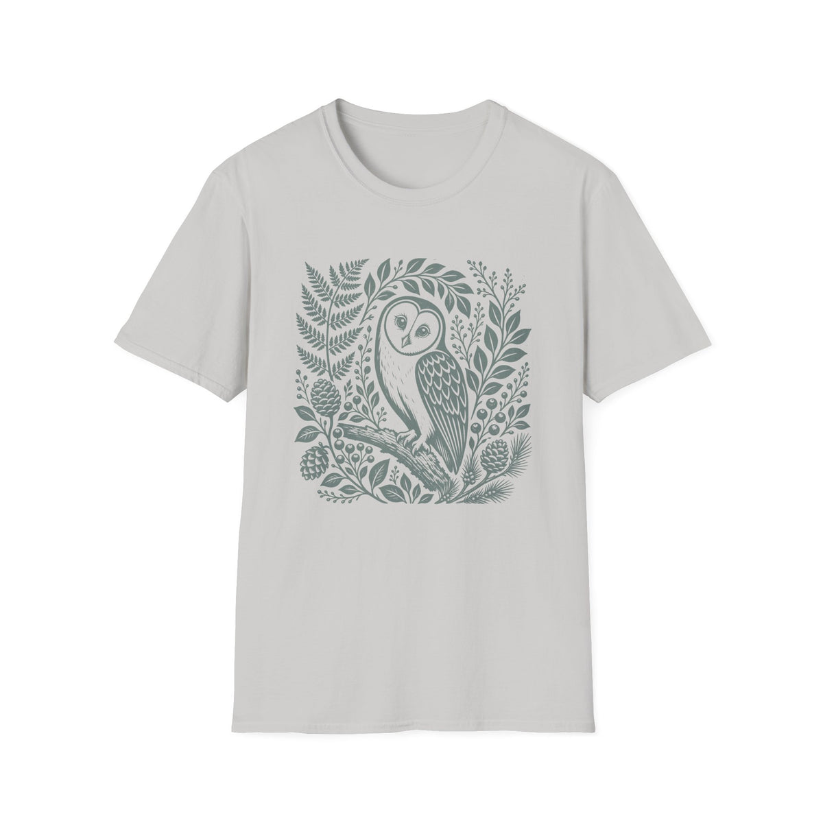 Woodblock Owl T-Shirt
