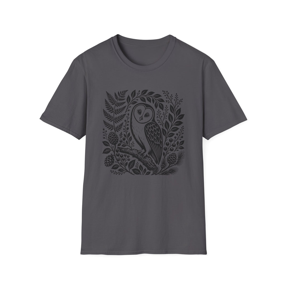 Woodblock Owl T-Shirt