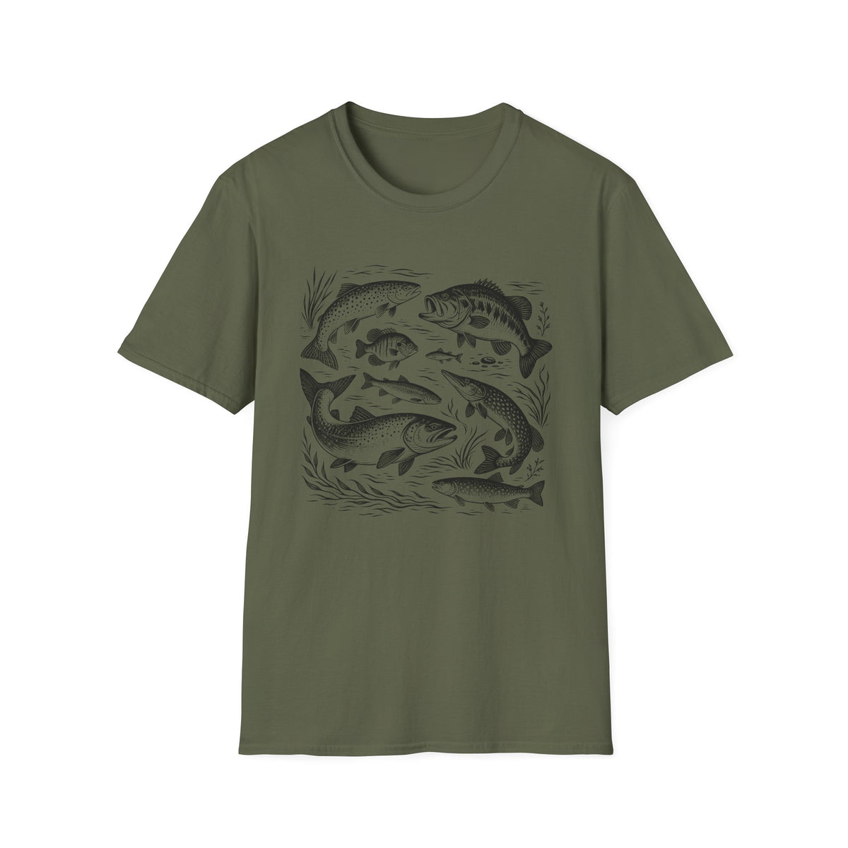 Swimming Fish T-Shirt